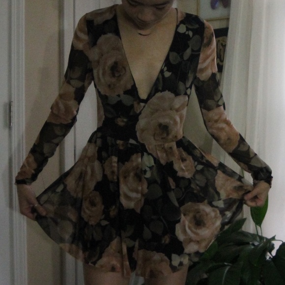 Charlotte Russe Dresses & Skirts - Floral romper